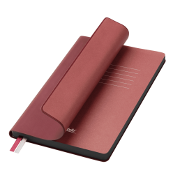 Ежедневник Мун Ривер (Moon River) недатированный, бургунди