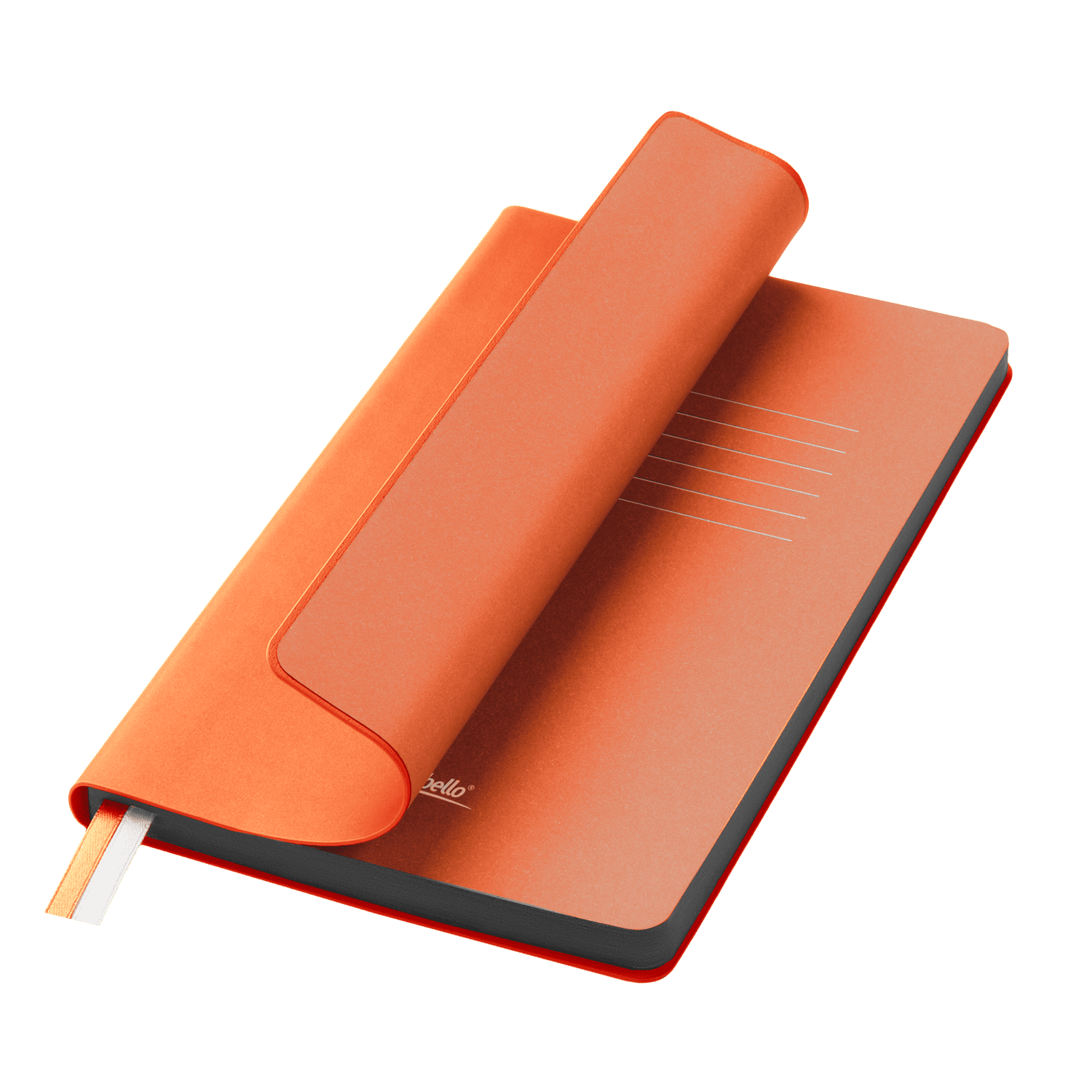 Ежедневник Мун Ривер (Moon River) недатированный, оранжевый