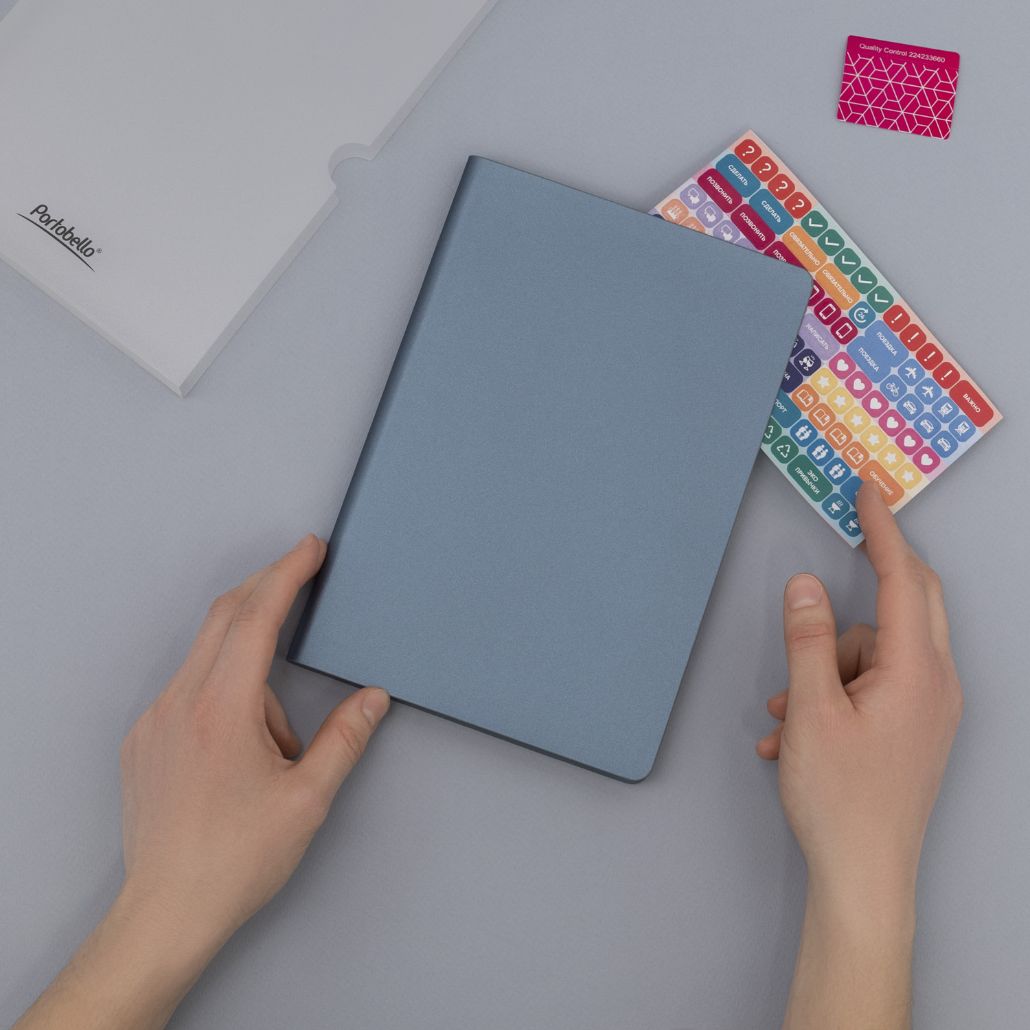 Ежедневник Мун Ривер (Moon River) недатированный, оранжевый