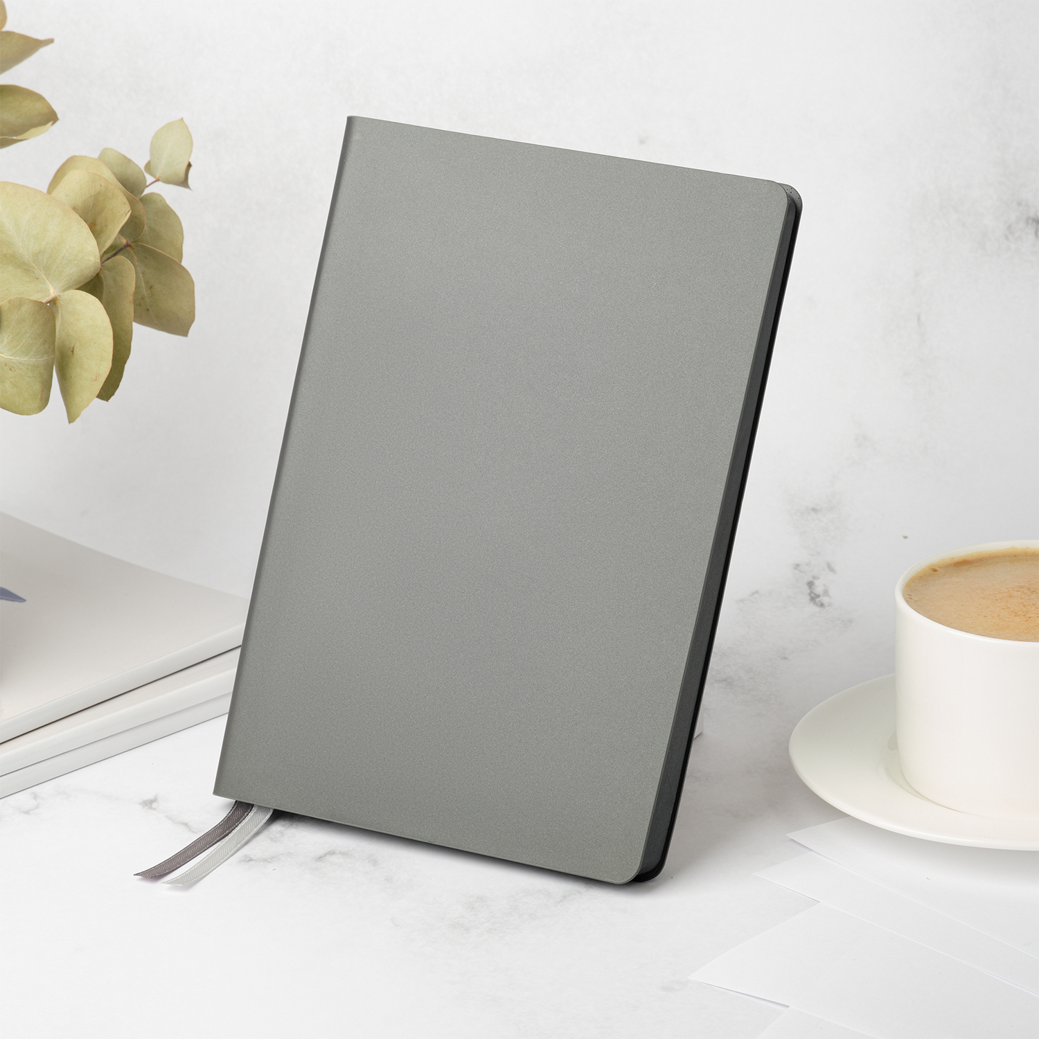 Ежедневник Мун Ривер (Moon River) недатированный, серый