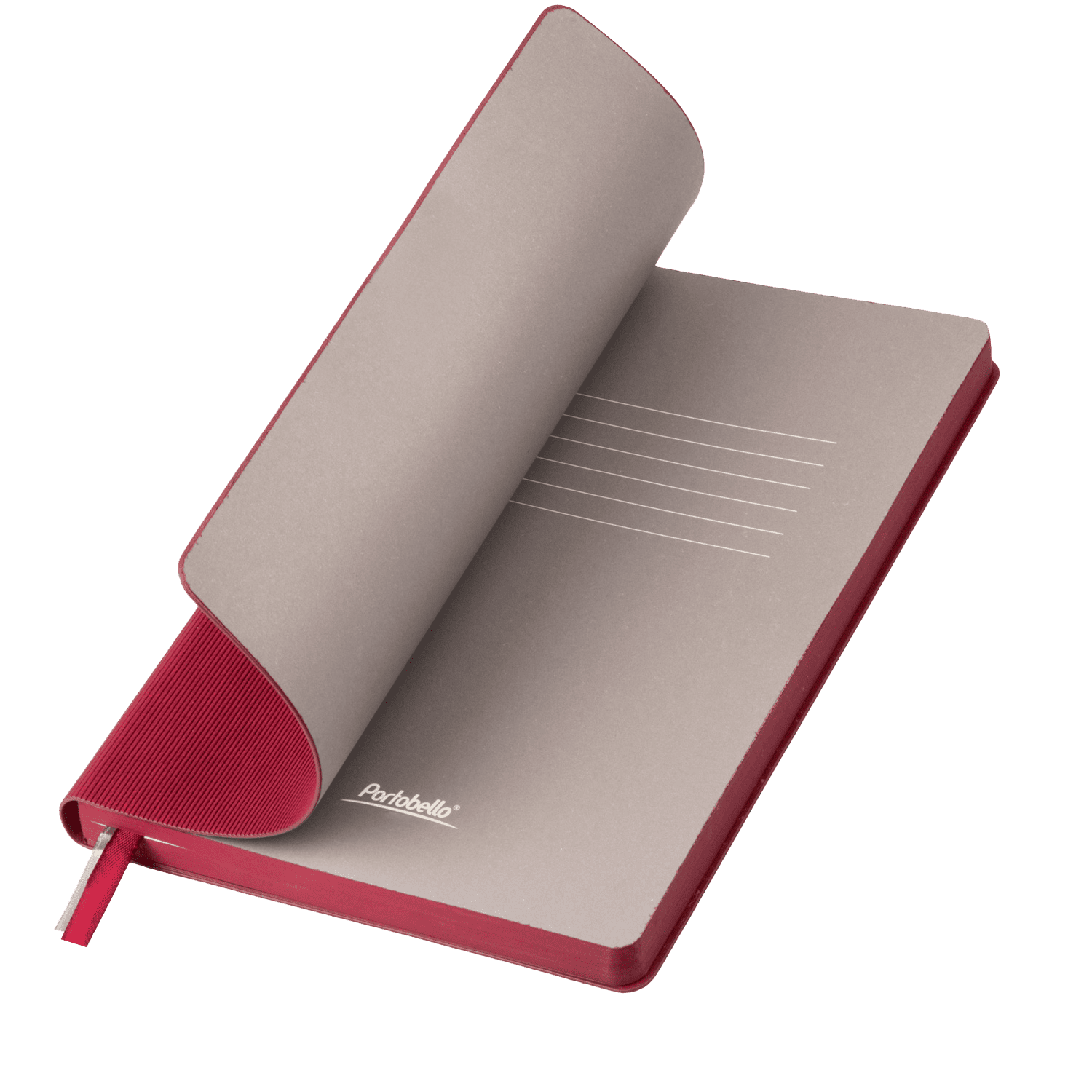 Ежедневник Рейн (Rain) недатированный, бургунди