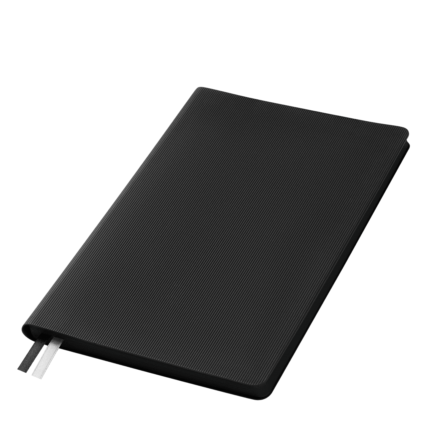 Ежедневник Рейн (Rain) недатированный, черный (без упаковки, без стикера)