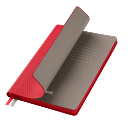 Ежедневник Рейн (Rain) недатированный, красный