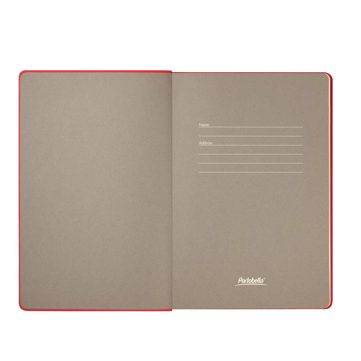 Ежедневник Рейн (Rain) недатированный, красный