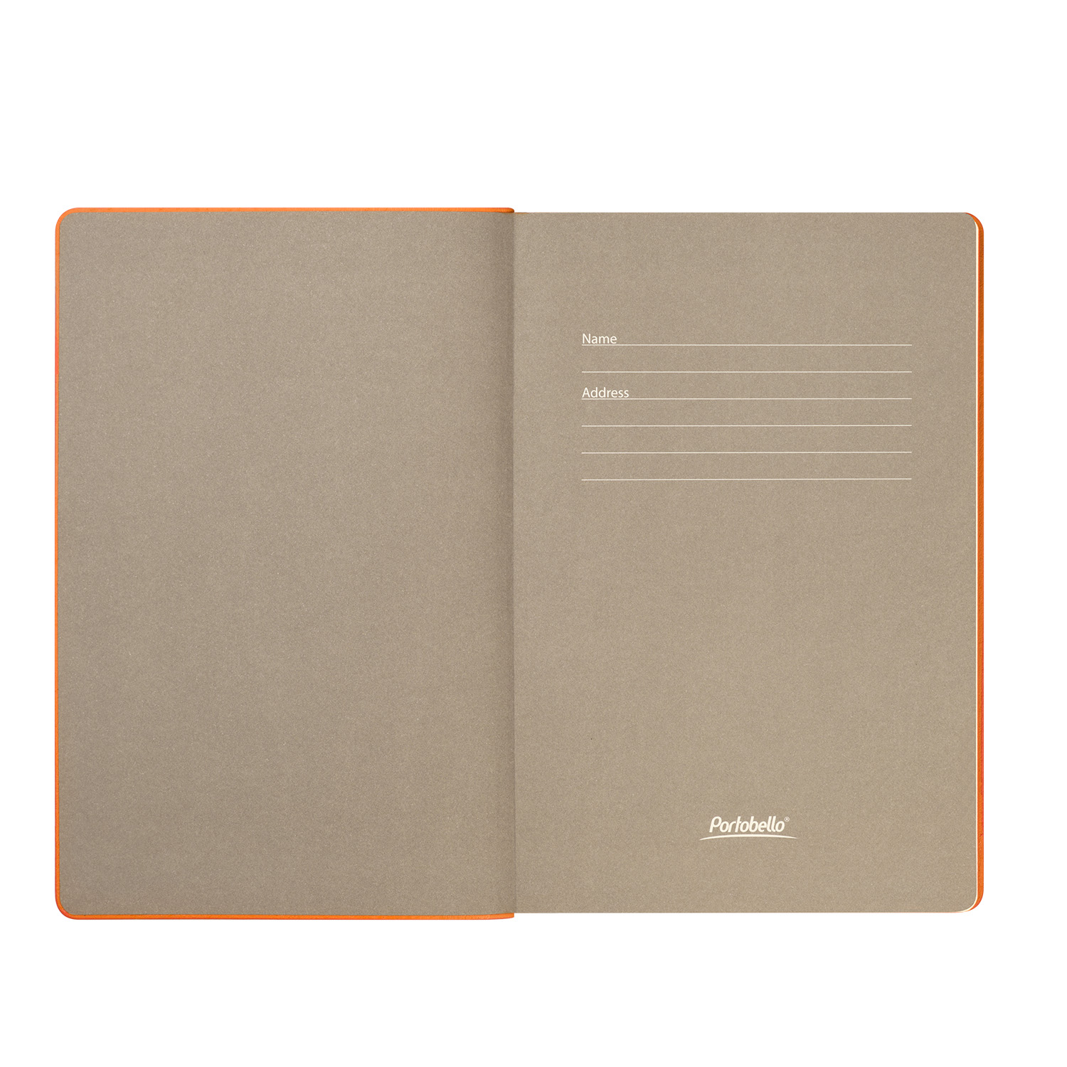 Ежедневник Рейн (Rain) недатированный, оранжевый (без упаковки, без стикера)