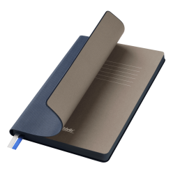 Ежедневник Рейн (Rain) недатированный, синий (без упаковки, без стикера)