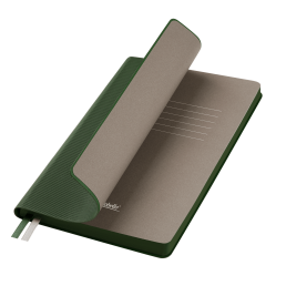 Ежедневник Рейн (Rain) недатированный, зеленый