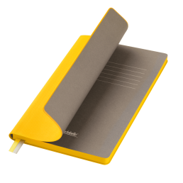 Ежедневник Рейн (Rain) недатированный, желтый (без упаковки, без стикера)