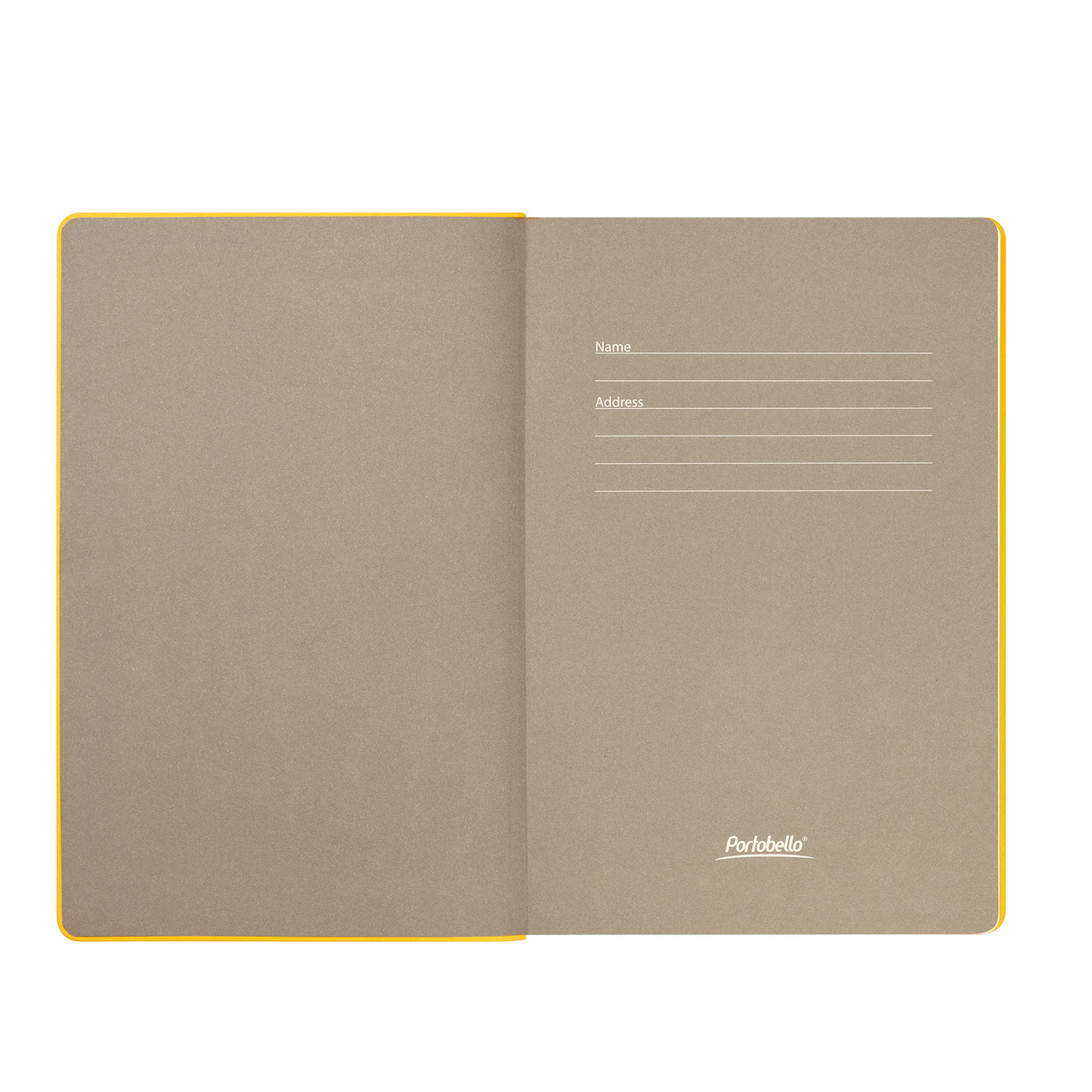 Ежедневник Рейн (Rain) недатированный, желтый (без упаковки, без стикера)