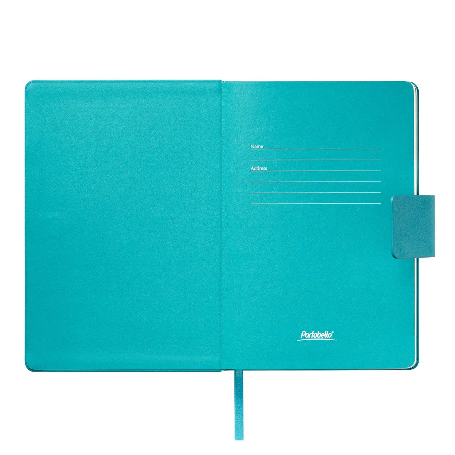 Ежедневник Риц (Ritz) недатированный, бирюзовый, твердая обложка