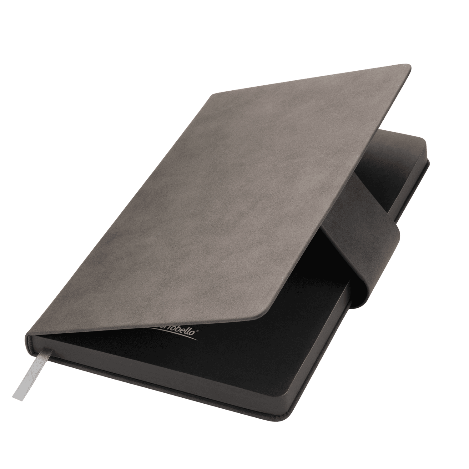 Ежедневник Риц (Ritz) недатированный, серый, твердая обложка