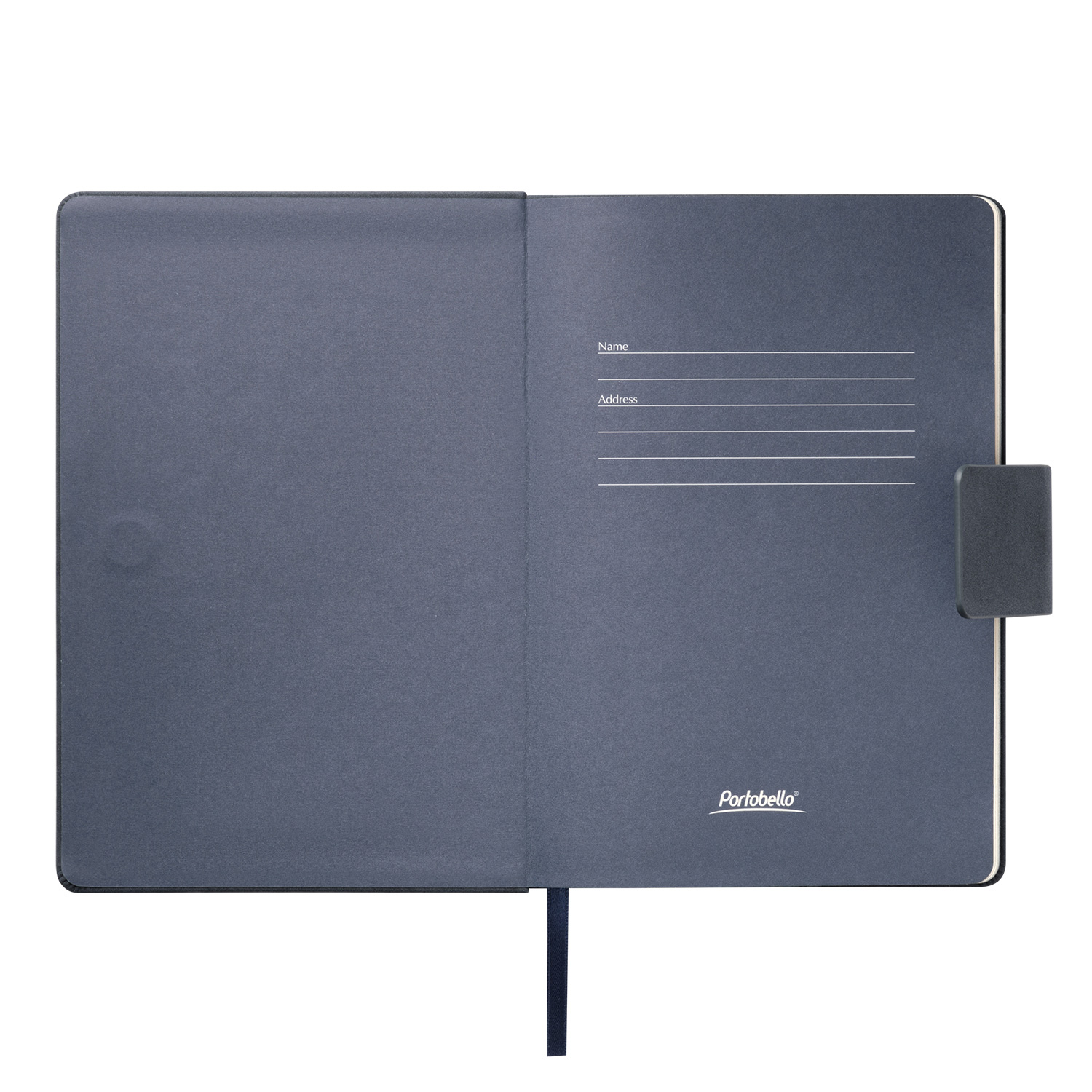 Ежедневник Риц (Ritz) недатированный, синий, твердая обложка