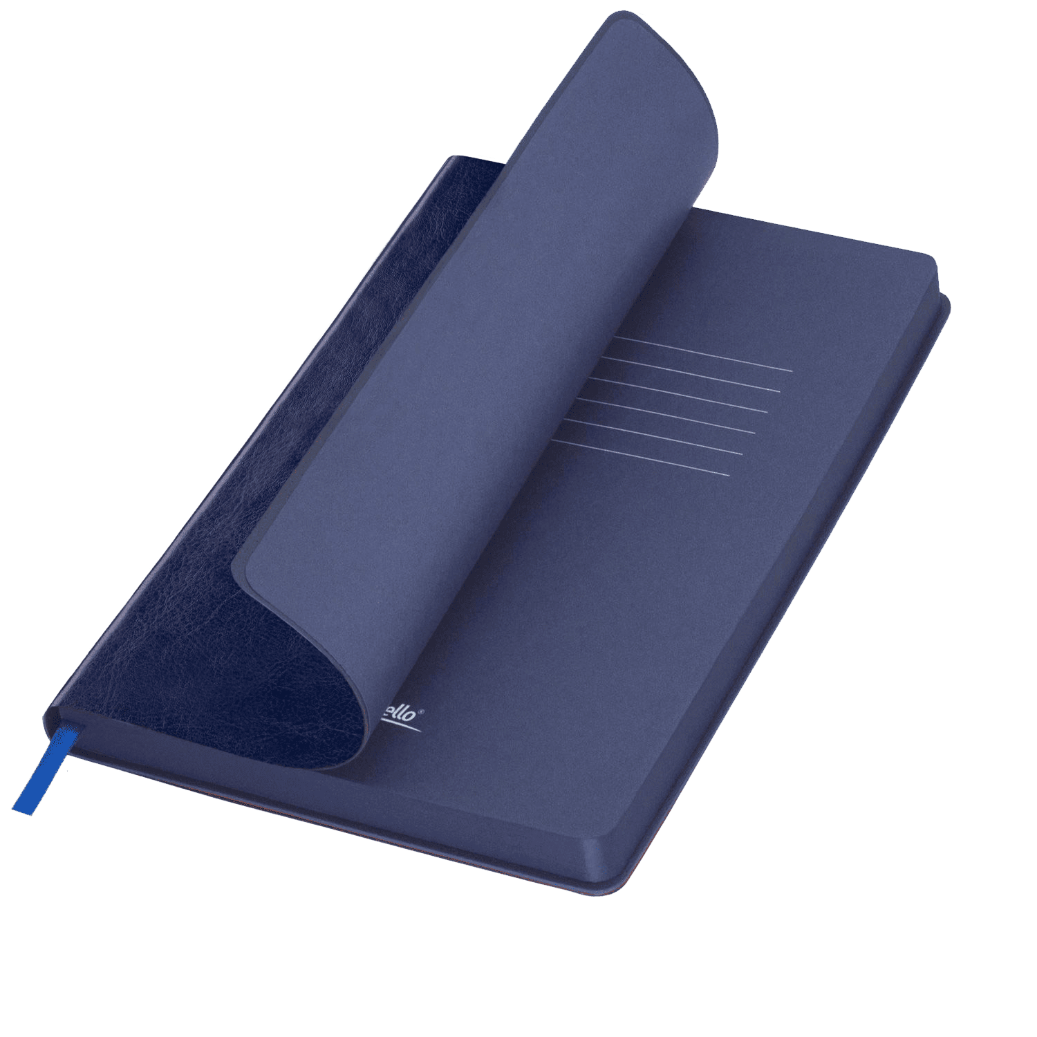 Ежедневник Ривер Сайд (River side) недатированный, синий (без упаковки, без стикера)