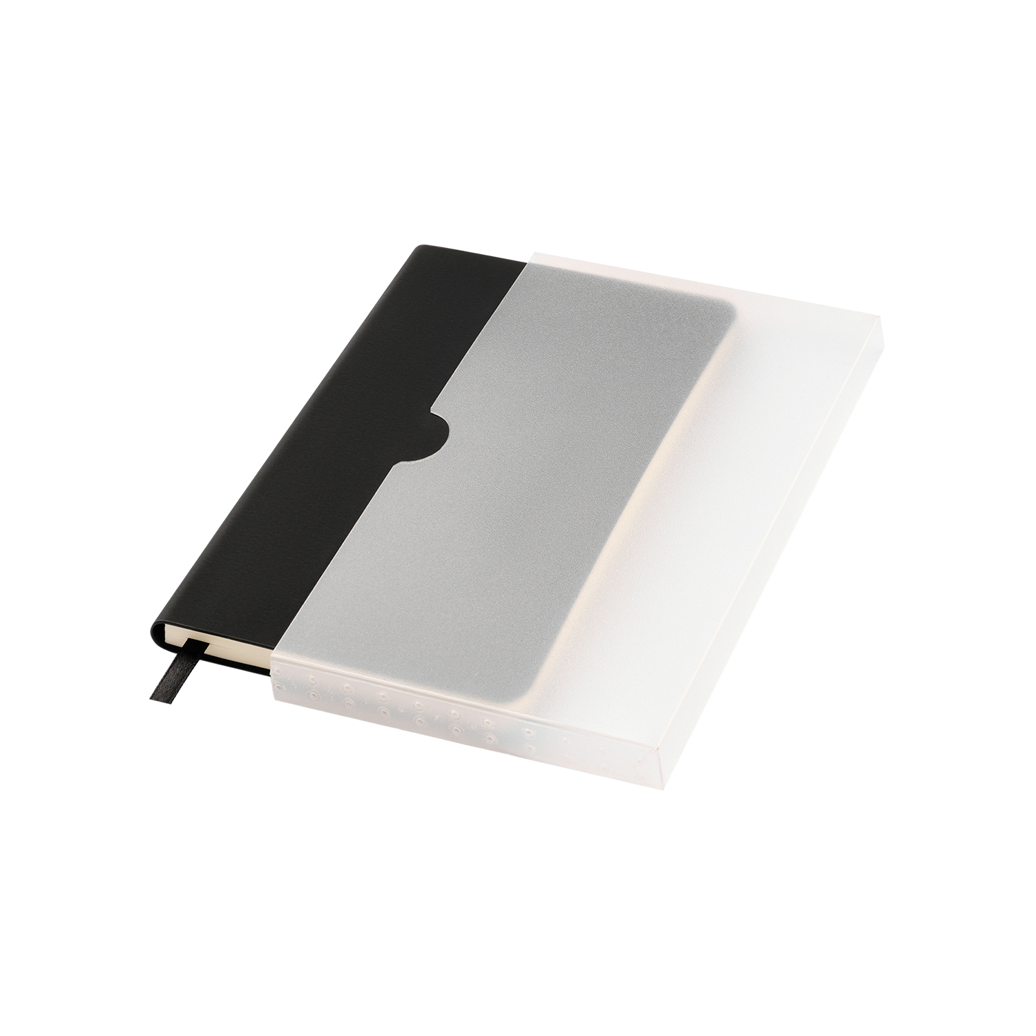 Ежедневник Спарк мини (Spark mini) A6 недатированный, черный