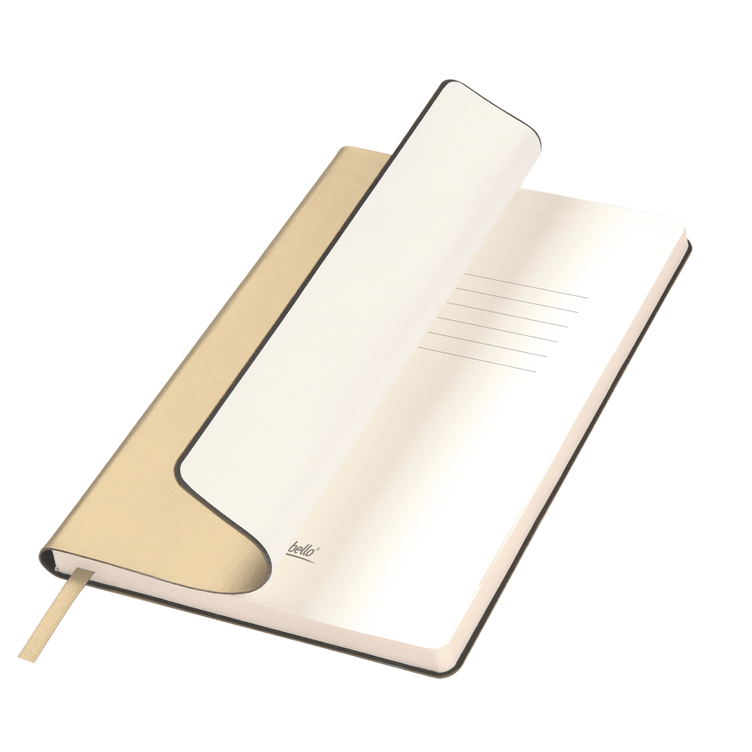 Ежедневник Спарк (Spark) недатированный, белое золото (без упаковки, без стикера)