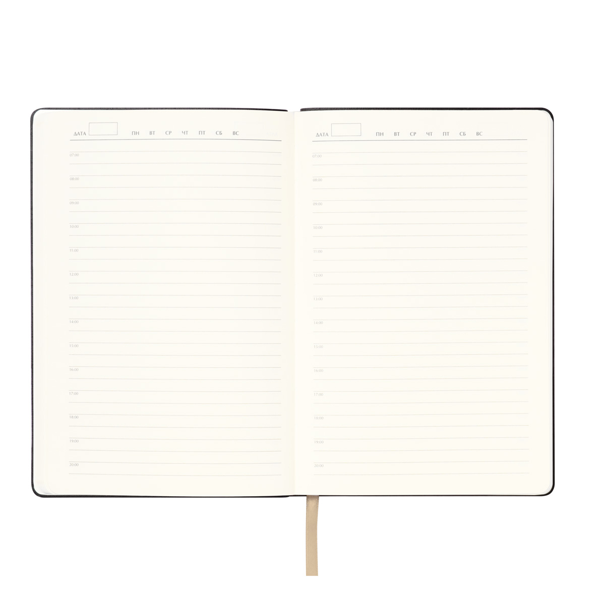 Ежедневник Спарк (Spark) недатированный, белое золото (без упаковки, без стикера)