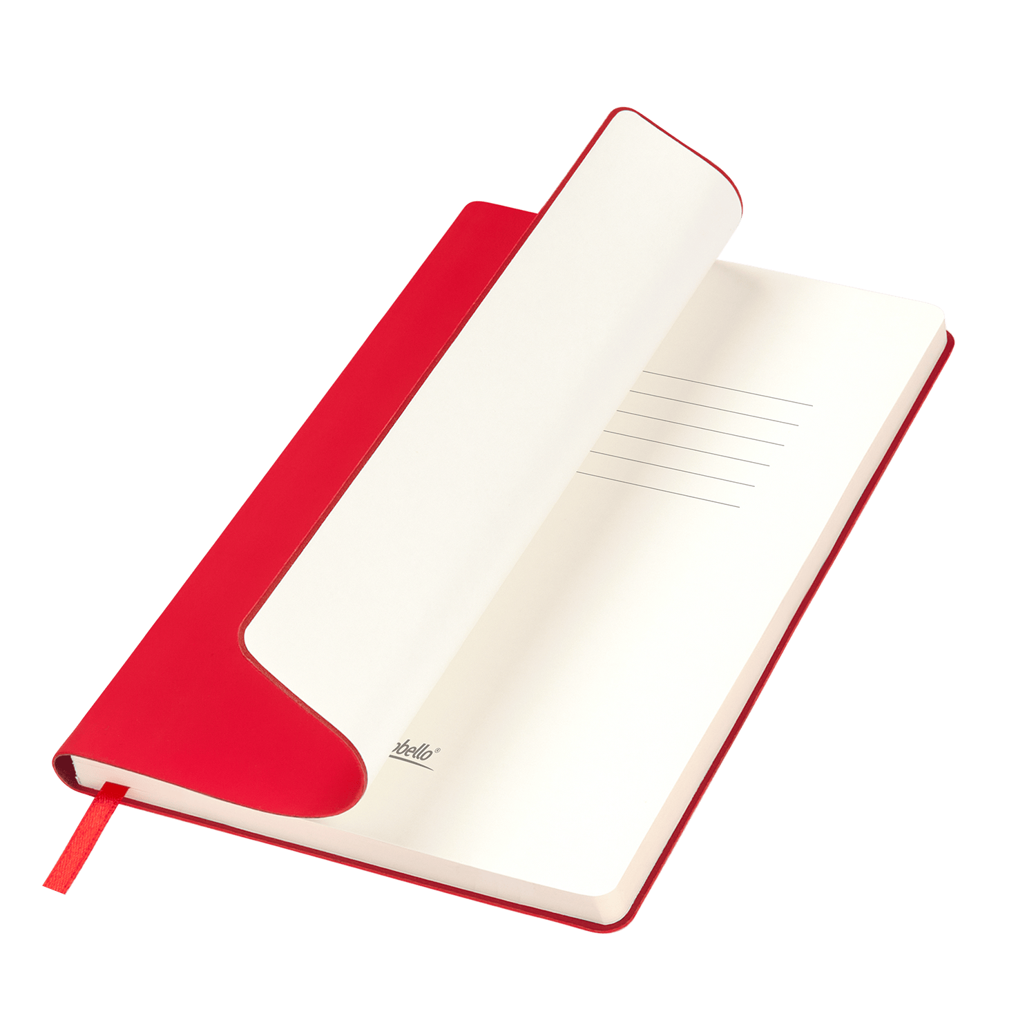 Ежедневник Спарк (Spark) недатированный, красный (без упаковки, без стикера)