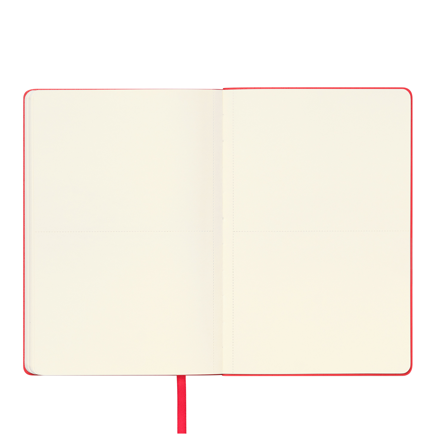 Ежедневник Спарк (Spark) недатированный, красный (с упаковкой, со стикерами)