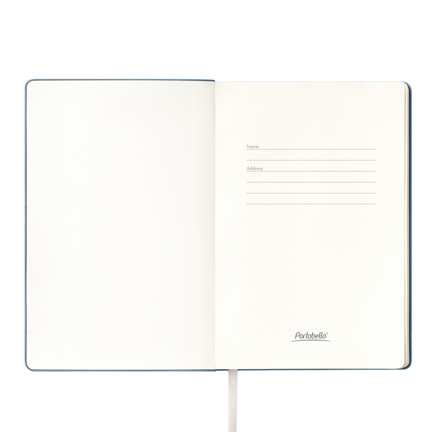 Ежедневник Спарк (Spark) недатированный, лазурный (без упаковки, без стикера, с серой подложкой)