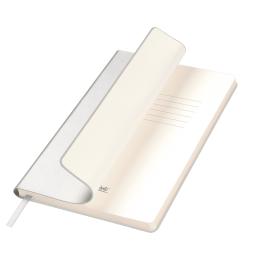 Ежедневник Спарк (Spark) недатированный, серебряный (без упаковки, без стикера)