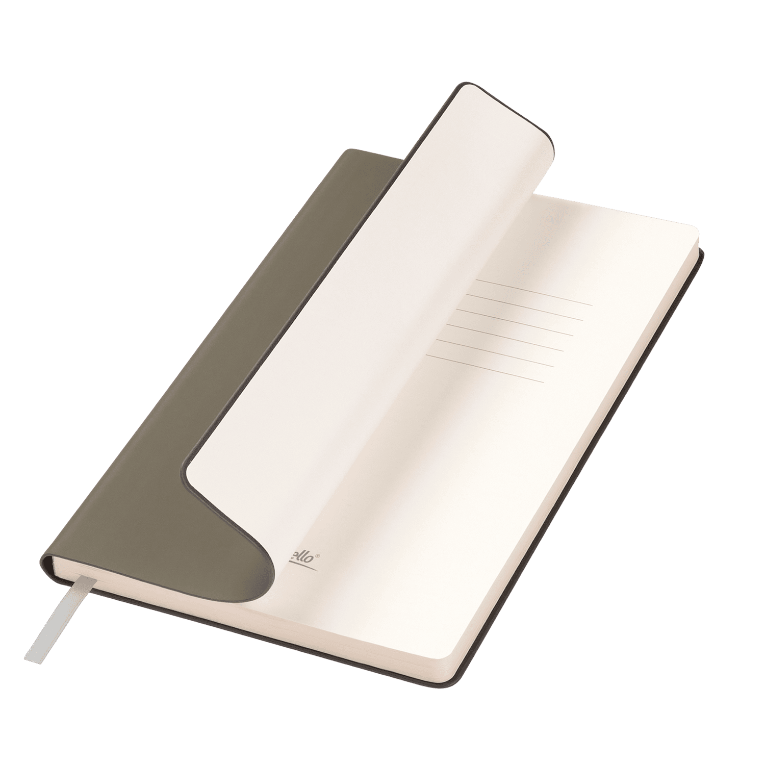 Ежедневник Спарк (Spark) недатированный, серый (без упаковки, без стикера)