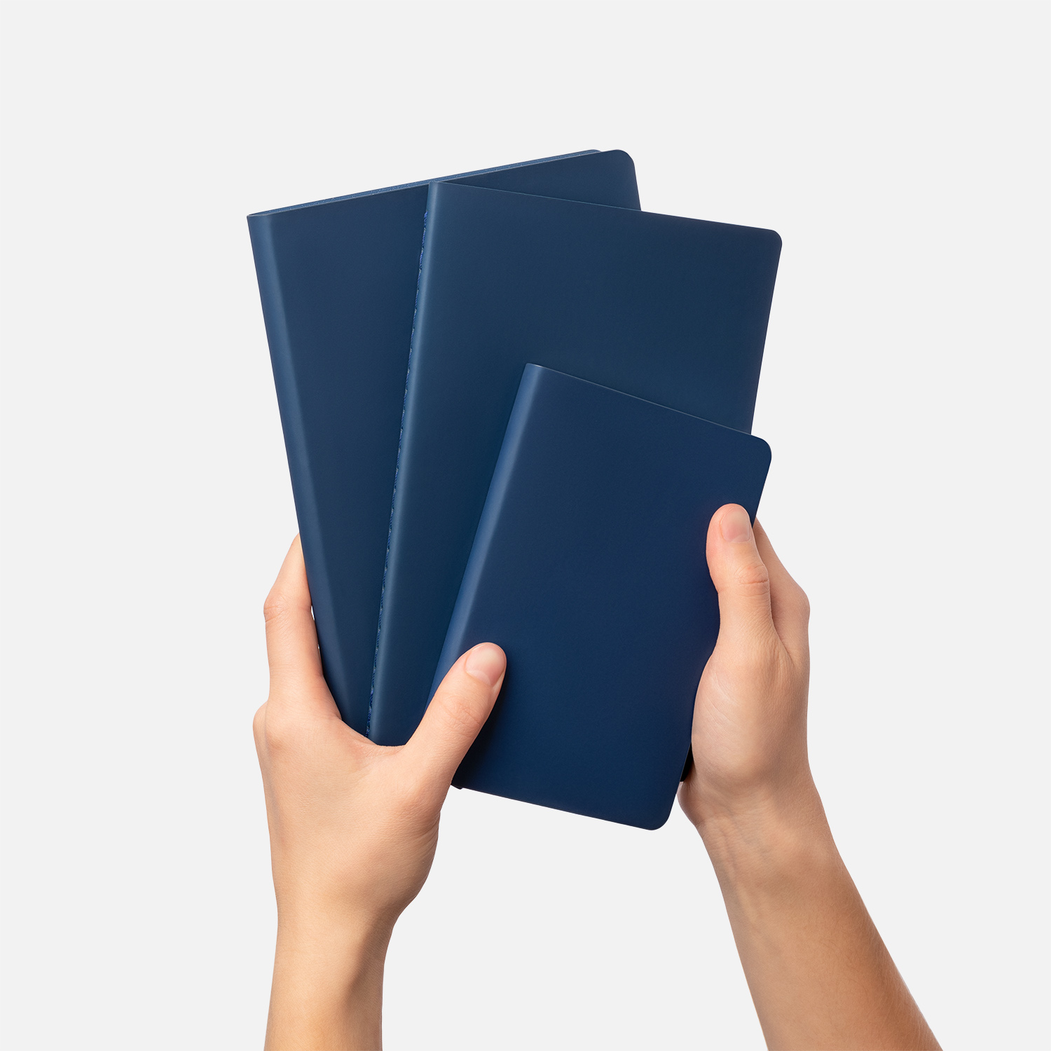 Ежедневник Спарк (Spark) недатированный, синий (с упаковкой, со стикерами)