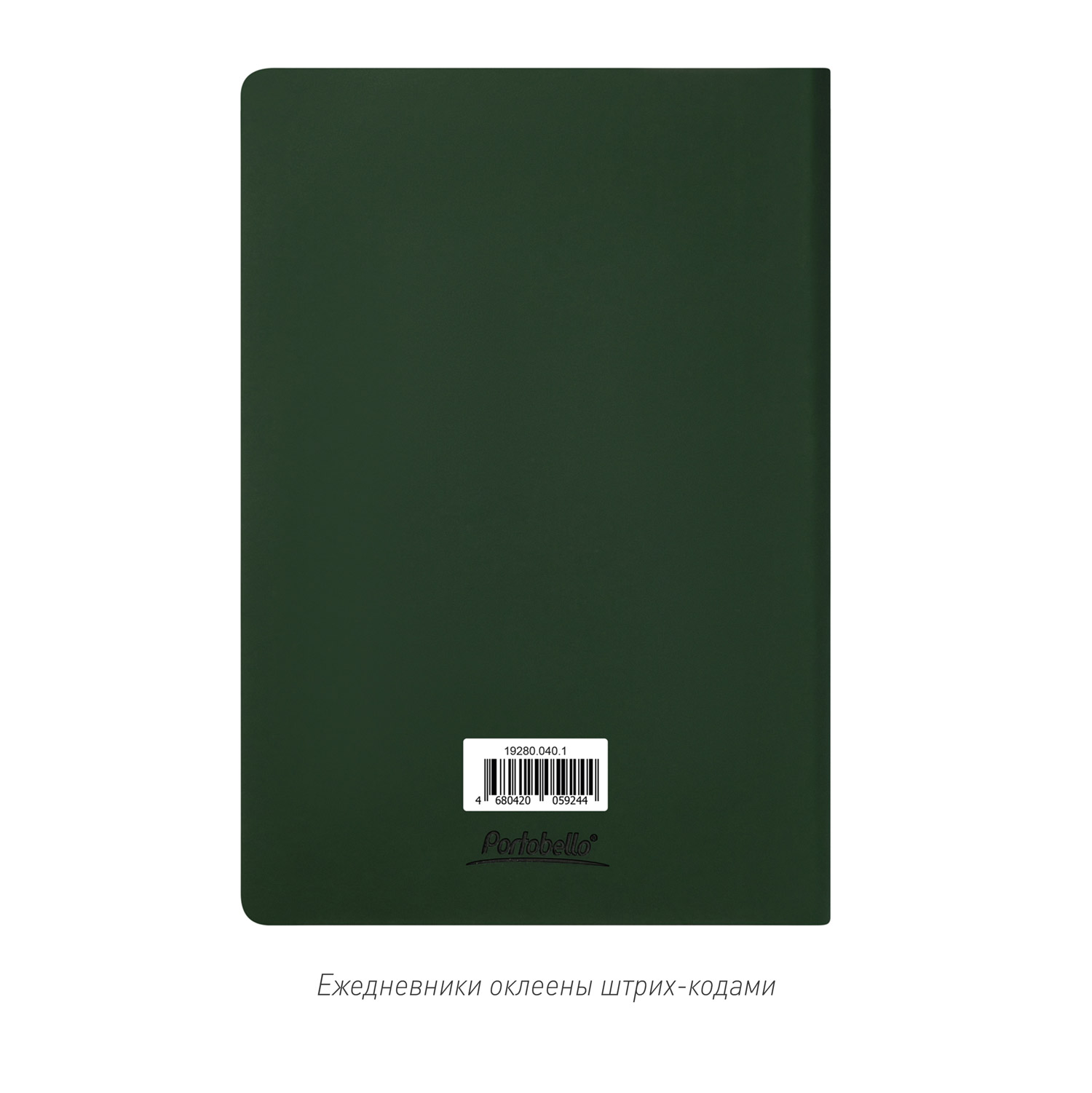 Ежедневник Спарк (Spark) недатированный, зеленый (без упаковки, без стикера)