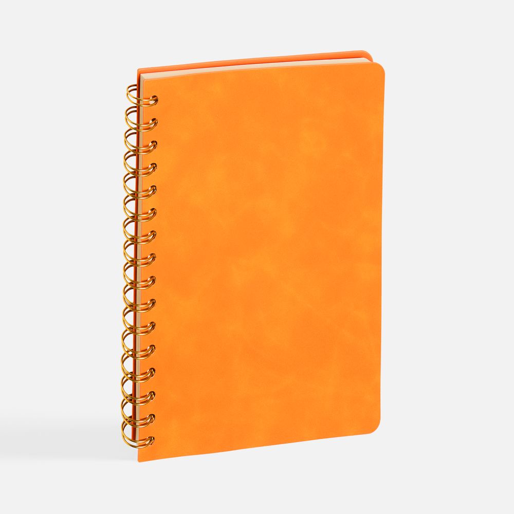 Ежедневник Spiral, недатированный, оранжевый