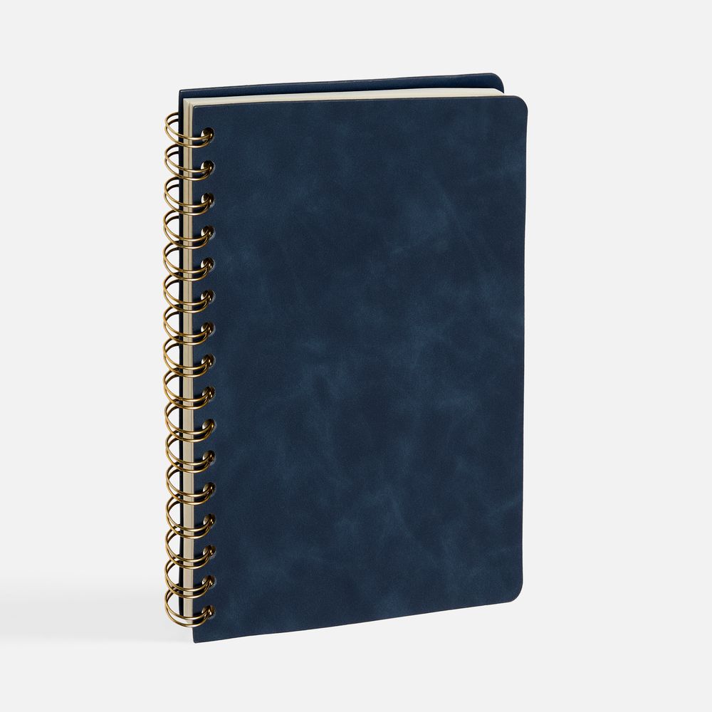 Ежедневник Spiral, недатированный, синий