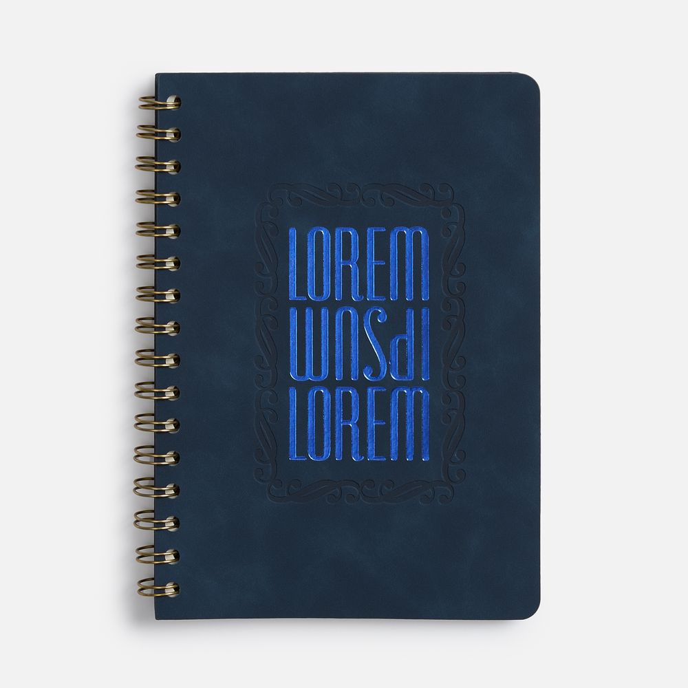 Ежедневник Spiral, недатированный, синий