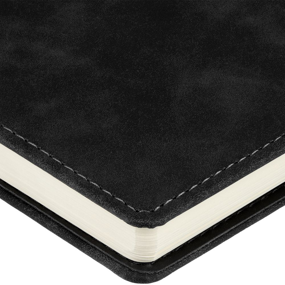 Ежедневник Spring Urban на заказ, недатированный, черный