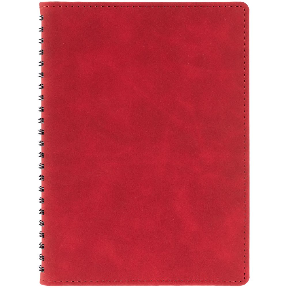 Ежедневник Spring Urban на заказ, недатированный, красный