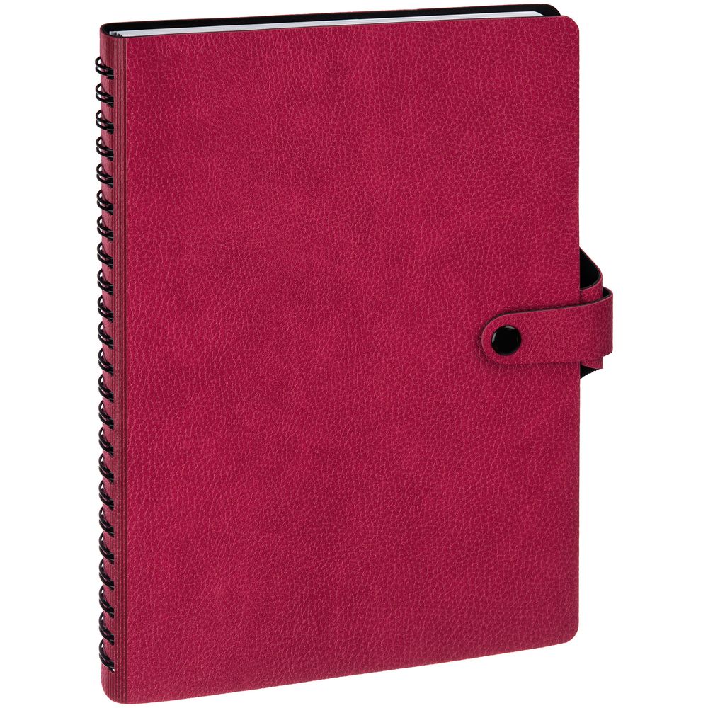 Ежедневник Strep Front на заказ, недатированный, малиновый