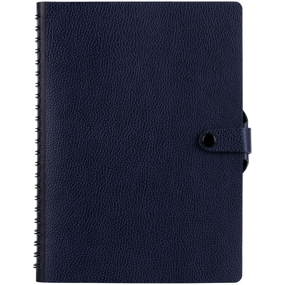 Ежедневник Strep Front на заказ, недатированный, темно-синий