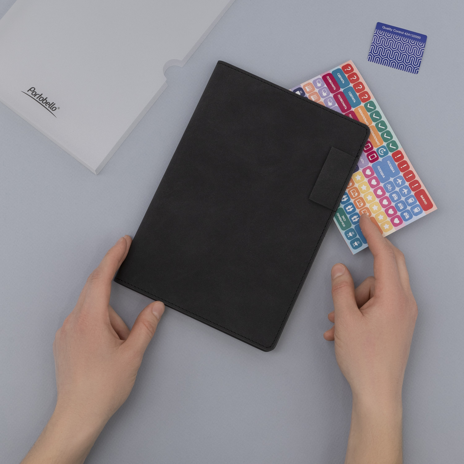 Ежедневник Теоло (Teolo) недатированный, черный