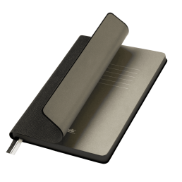 Ежедневник Твид (Tweed) недатированный, черный