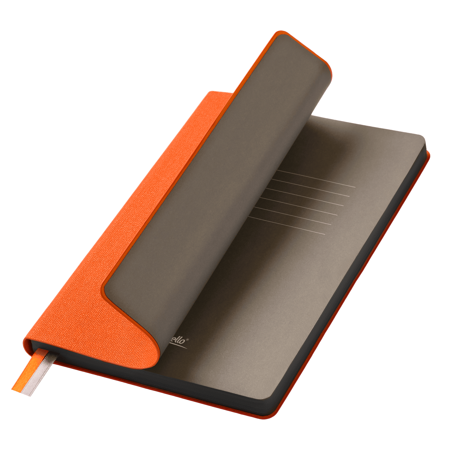 Ежедневник Твид (Tweed) недатированный, оранжевый