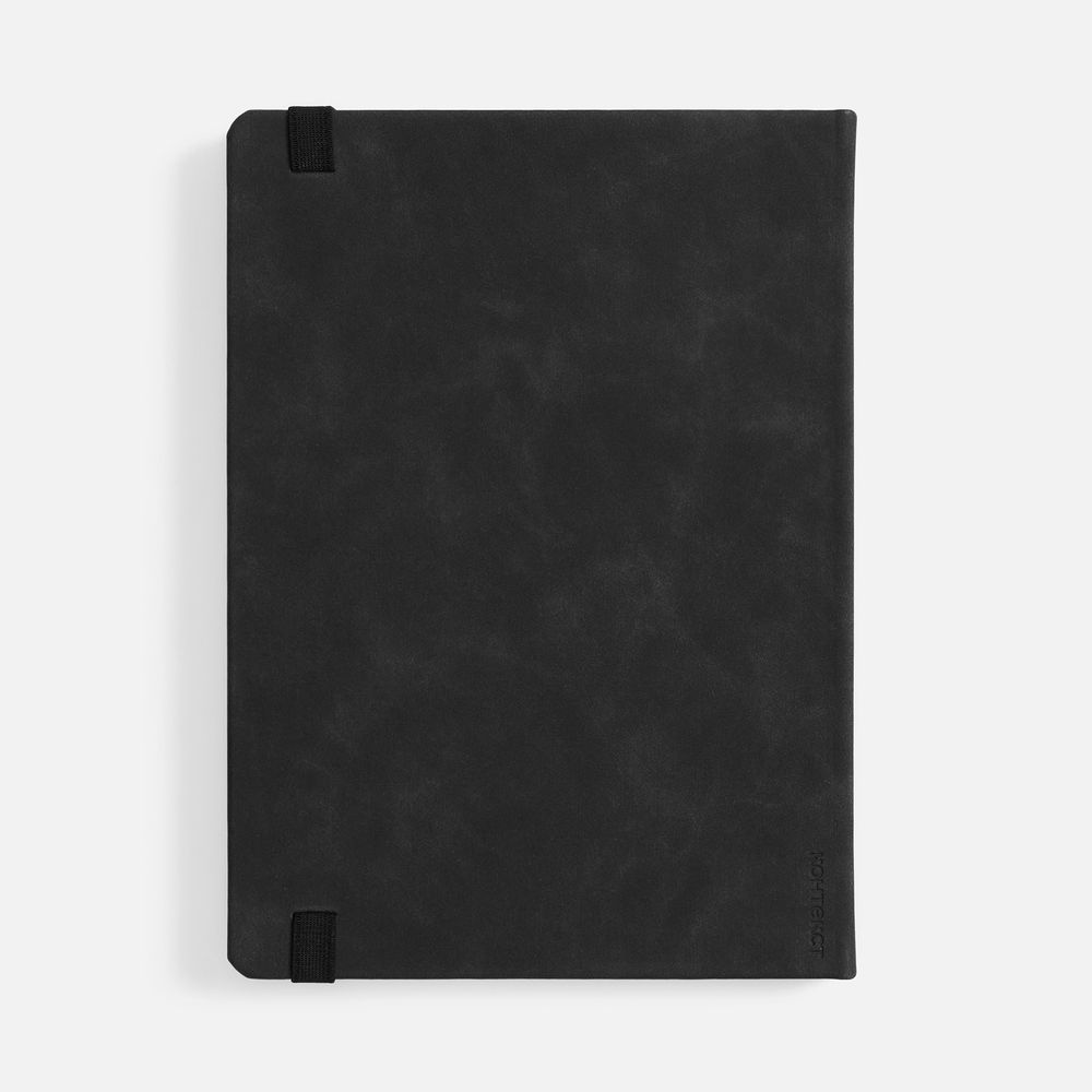 Ежедневник Urban Hard, недатированный, черный