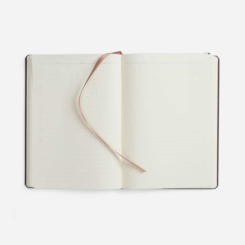 Ежедневник Urban Hard, недатированный, коричневый