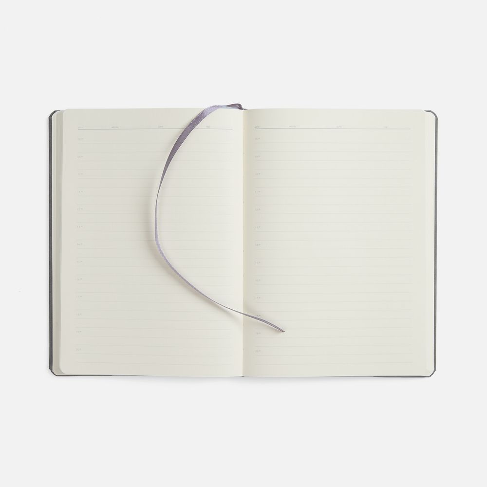 Ежедневник Urban Metal, недатированный, серый