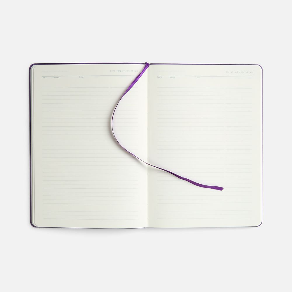Ежедневник Vale New, недатированный, фиолетовый