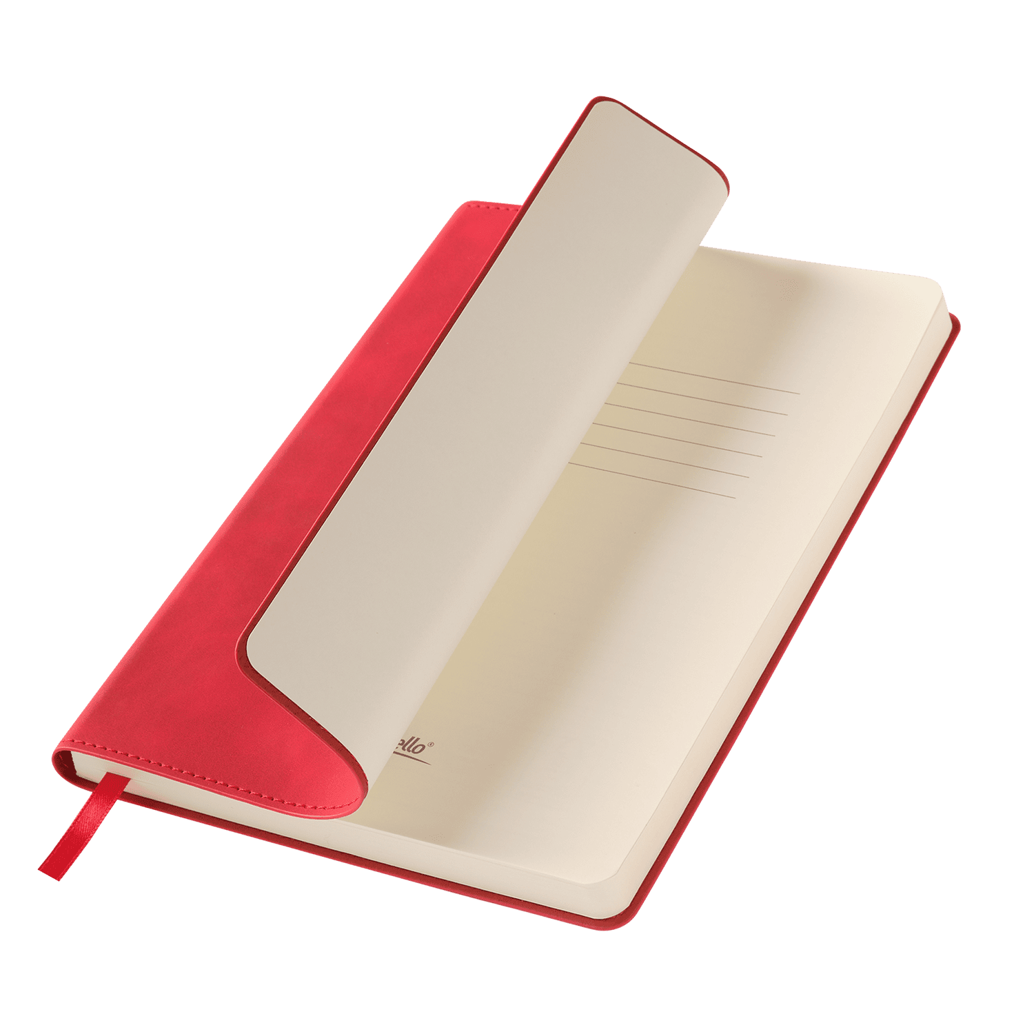 Ежедневник Верона (Verona) недатированный, красный (без упаковки, без стикера)