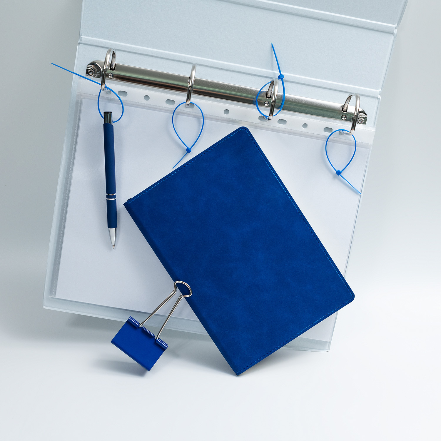 Ежедневник Верона (Verona) недатированный, ярко-синий