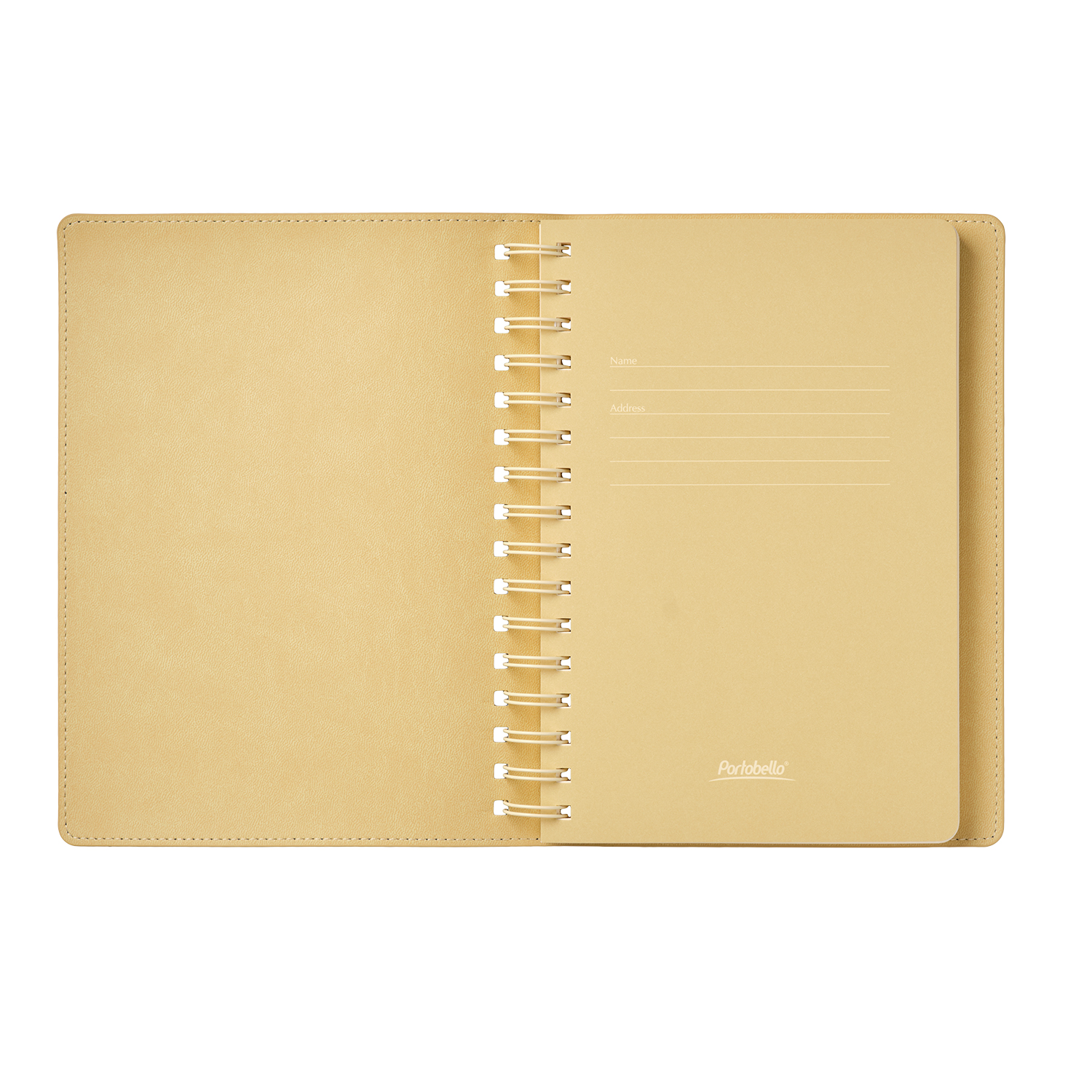 Ежедневник Виста (Vista) недатированный, красный/бежевый