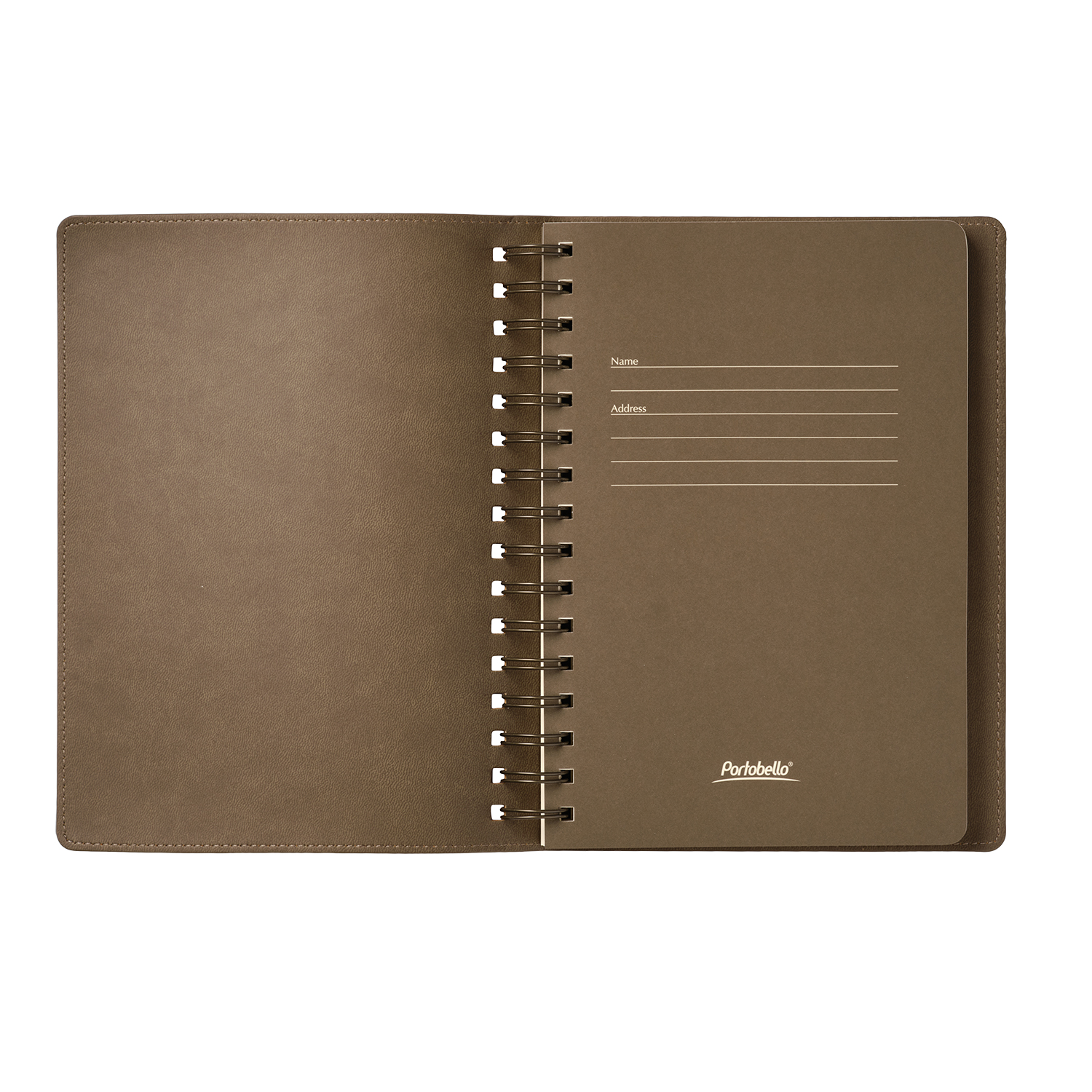 Ежедневник Виста (Vista) недатированный, оранжевый/коричневый