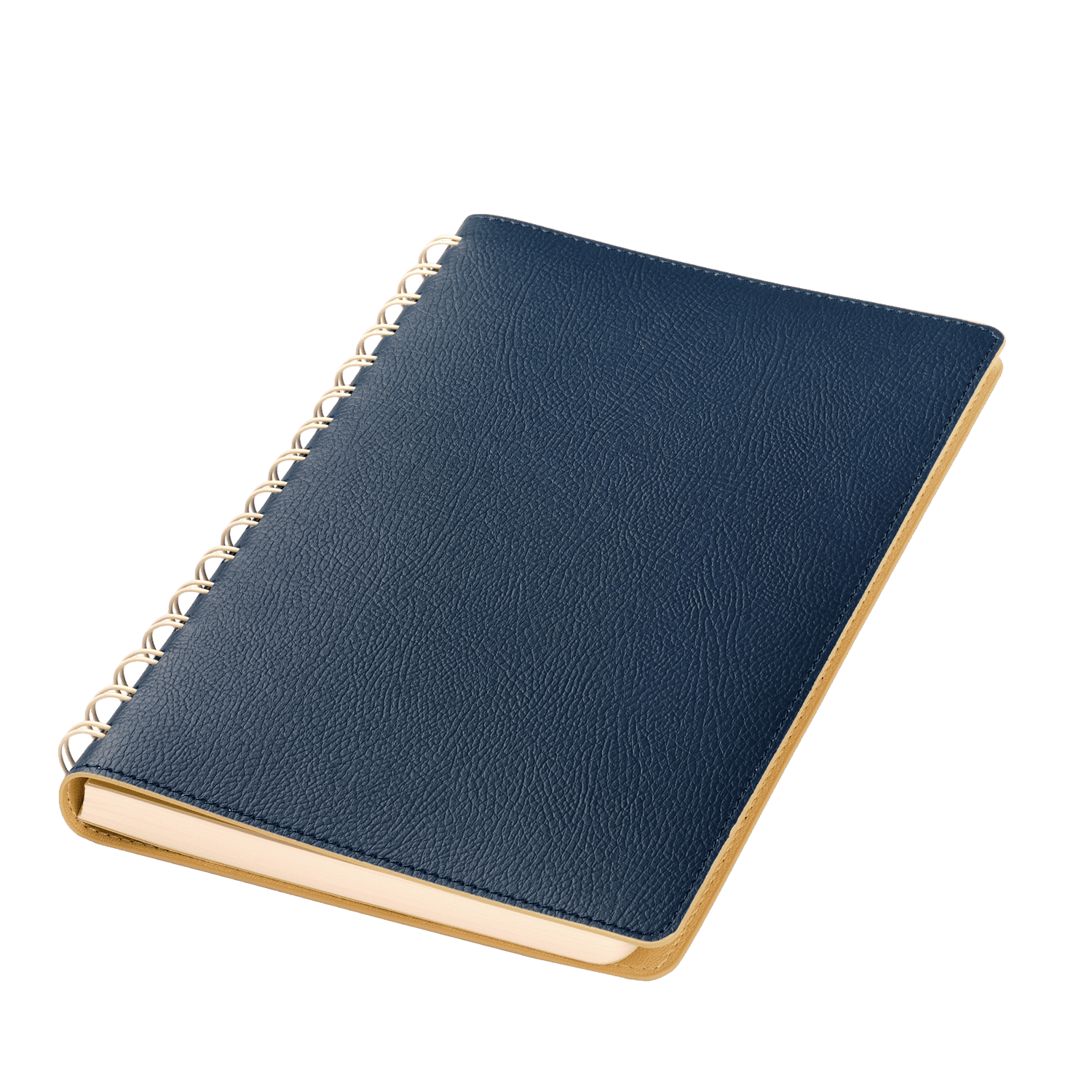 Ежедневник Виста (Vista) недатированный, синий/бежевый