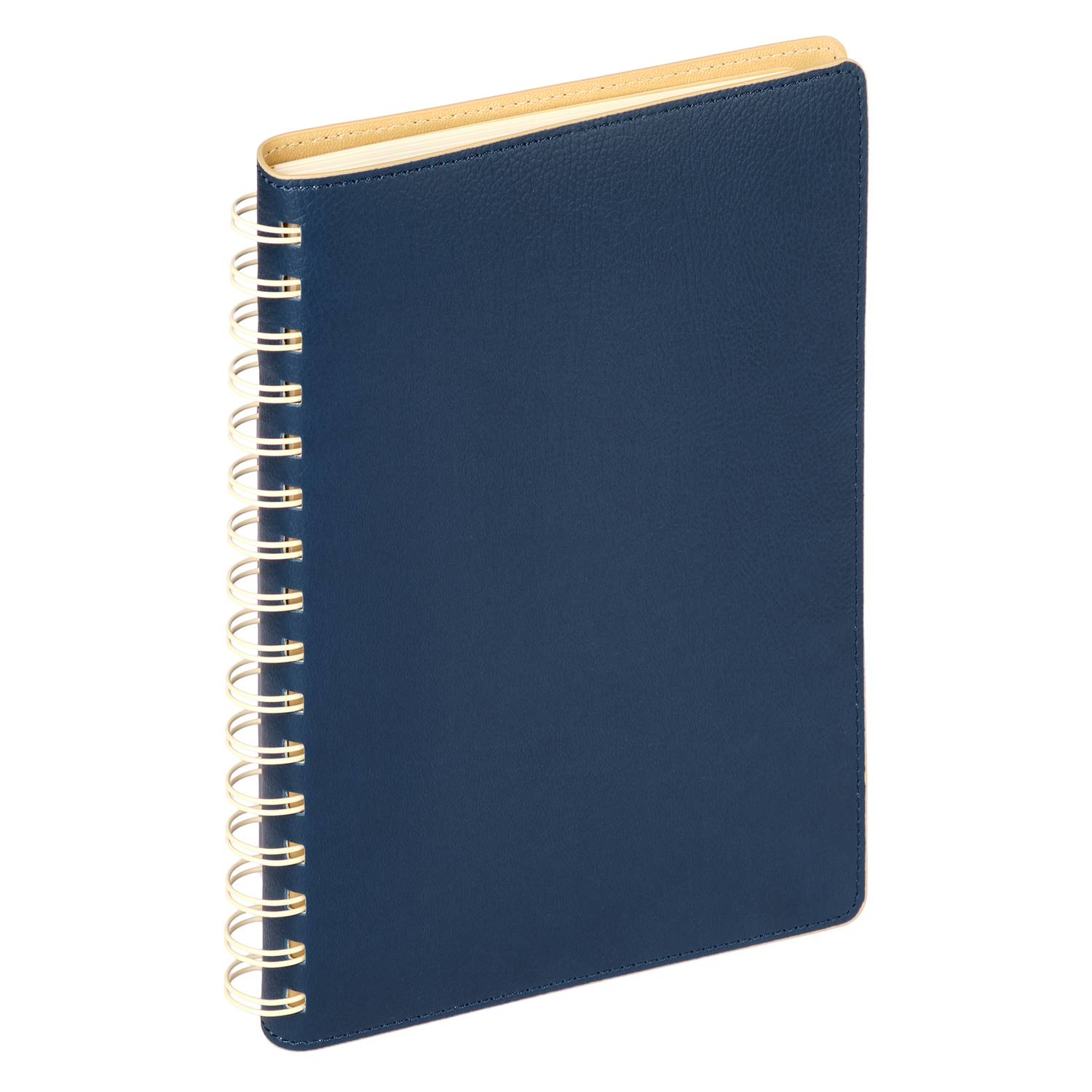 Ежедневник Виста (Vista) недатированный, синий/бежевый