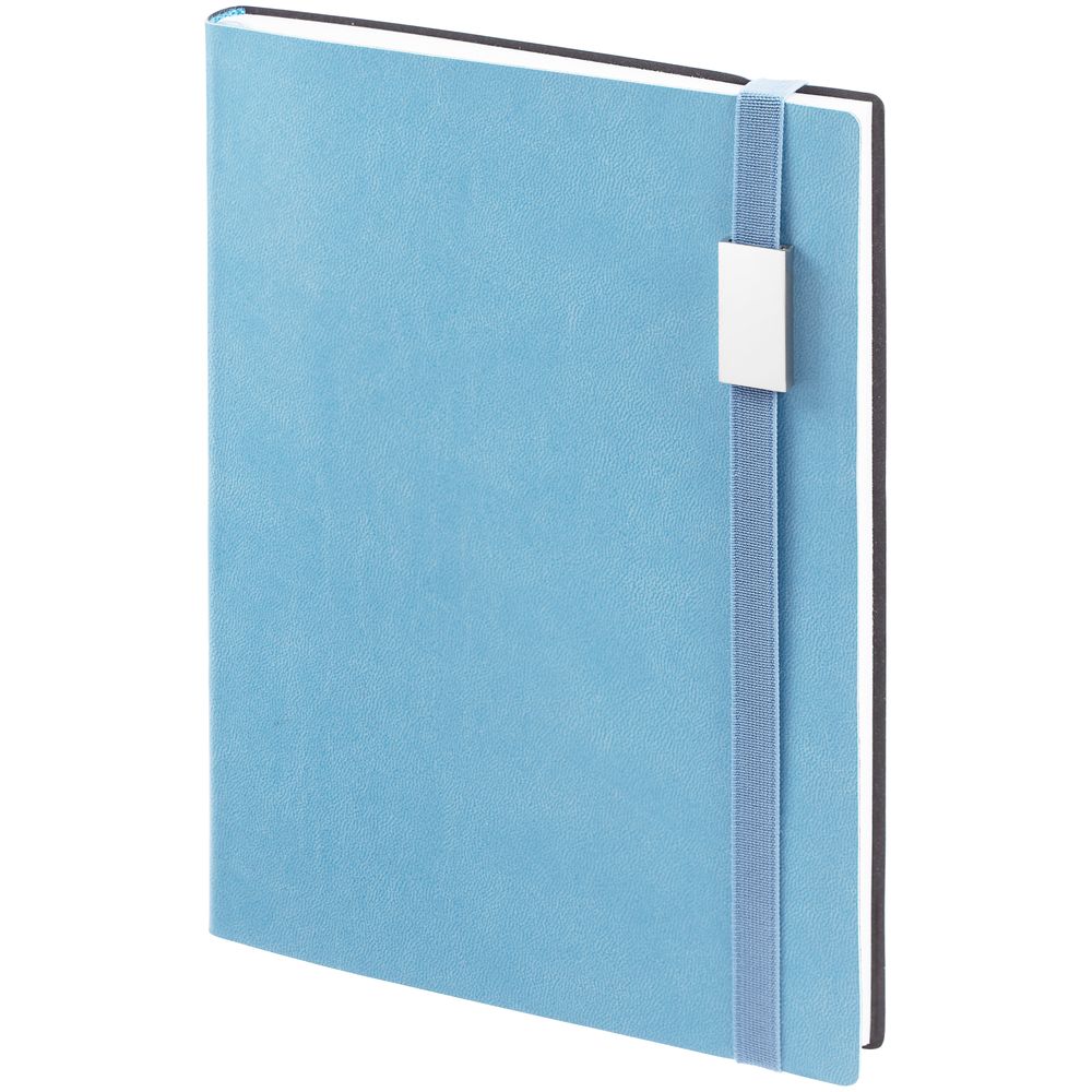 Ежедневник Vivian Metal, недатированный, голубой