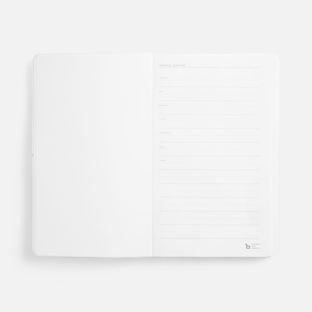 Ежедневник Waltz, недатированный, синий