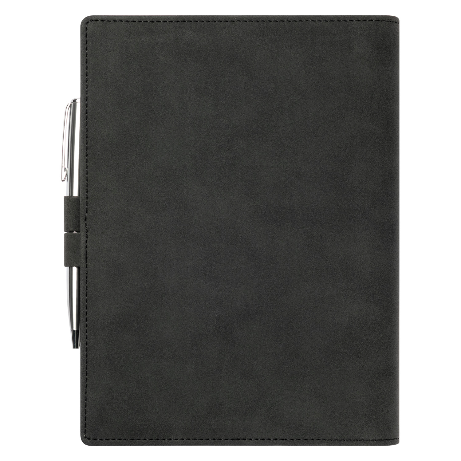 Ежедневник-портфолио Клип (Clip NEO) недатированный в подарочной коробке, черный (в комплекте ручка Tesoro серебро)